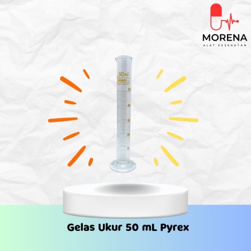 GELAS UKUR 50 ML PYREX