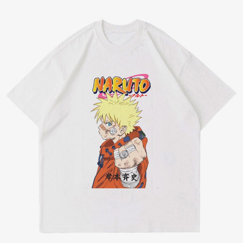 KAOS NARUTO SHIPUDEN | T-SHIRT BAJU ANIME | KAOS BAJU ANIME NARUTO