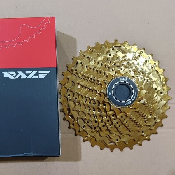Sprocket 11 Speed 11-36 11-36T RAZE GOLD for Road MTB Seli