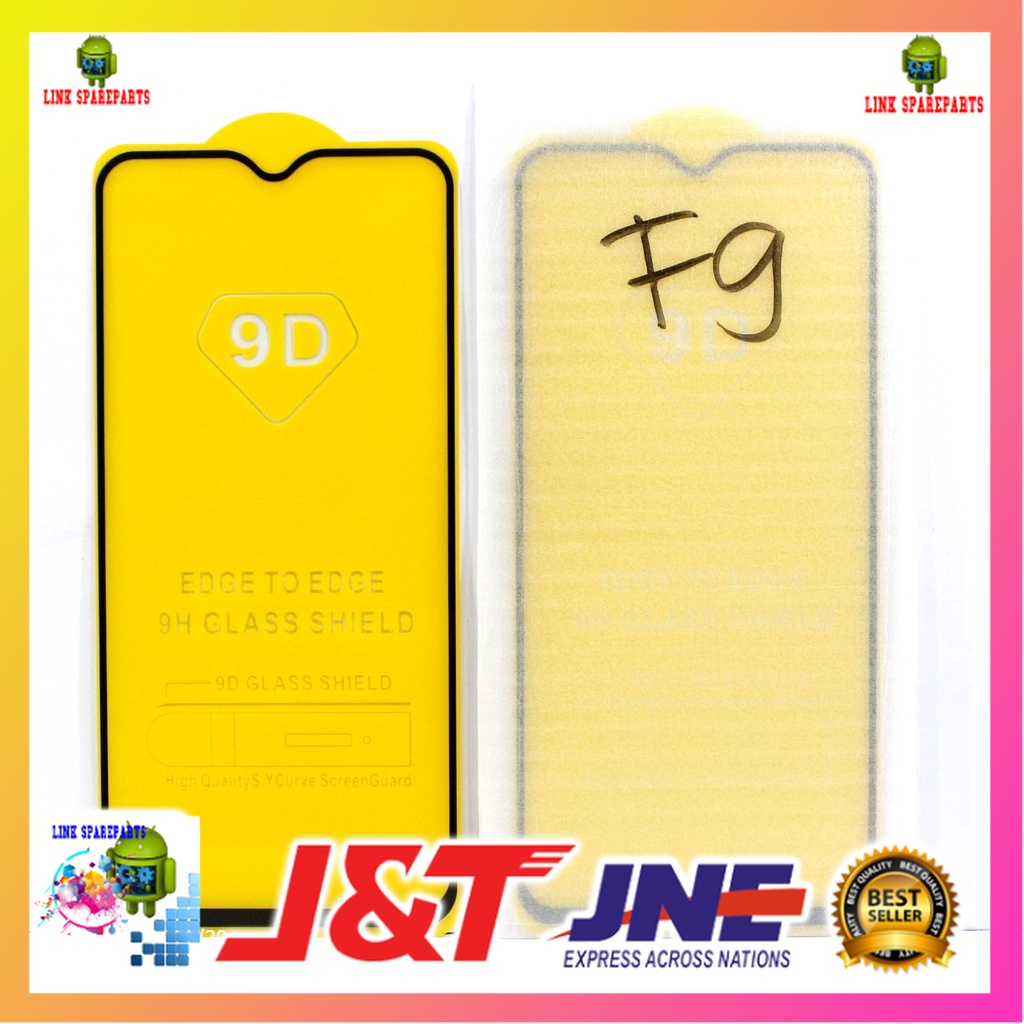 TEMPERED GLASS 9D OPO F9- 2018 CPH1823 HITAM = F9 PRO R17- R17 PRO K1- A7- REA U1- REA 2 PRO A12 REA