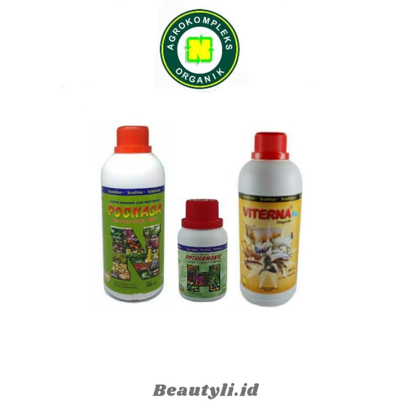 PAKET Penggemuk Ternak Viterna + Poc Nasa + Hormonik Nasa