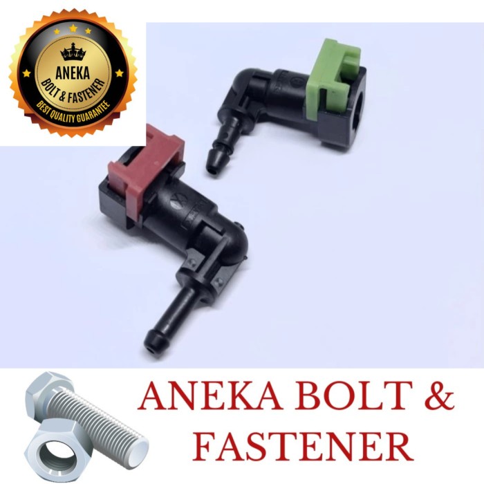 [PAKET ISI 3 PCS] Nepel Konektor Selang Injeksi Mio/ Konektor Copler Nepel Injeksi Honda