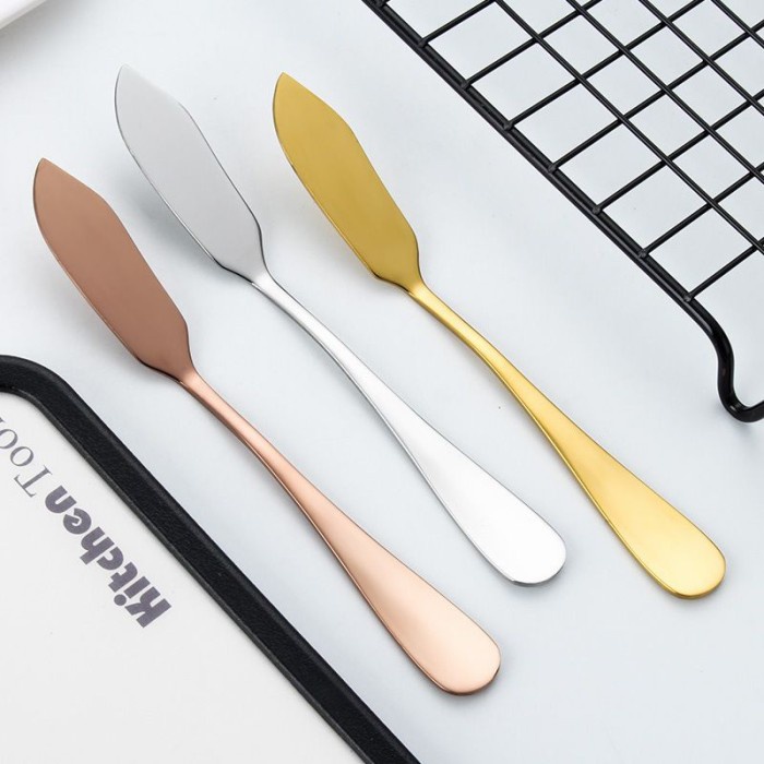 

pisau selai / pisau butter / spatula selai / spatula butter - gold