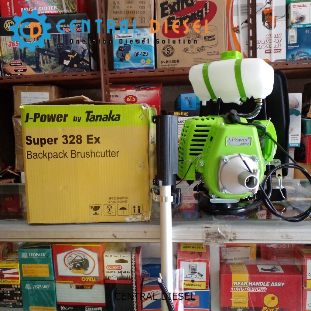 Central Diesel - Brushcutter/ Mesin potong Babat rumput J Power By Tanaka Super 328 EX