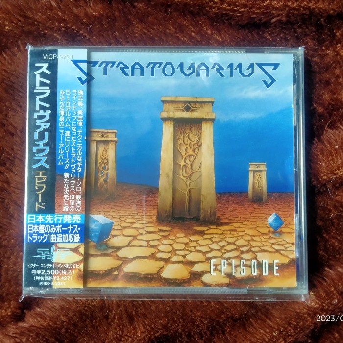 CD STRATOVARIUS EPISODE JAPAN OBI