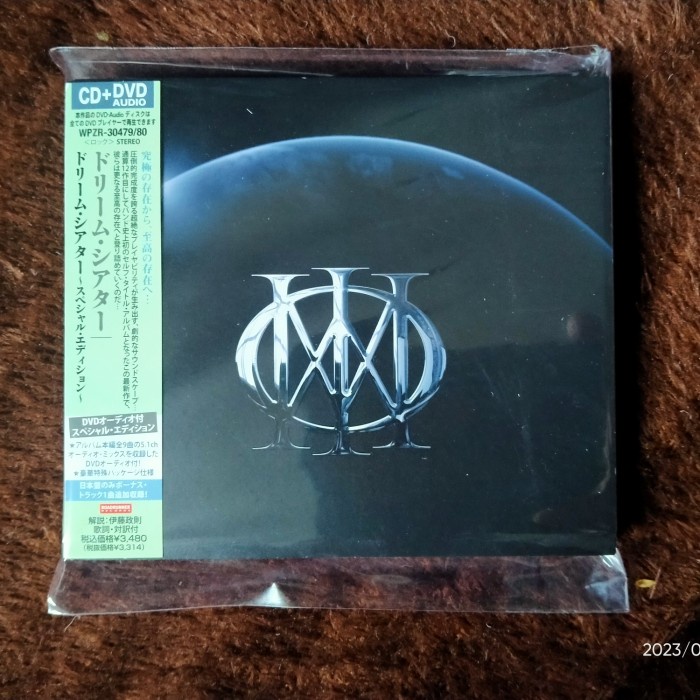 CD + DVD DREAM THEATER SELF TITTLE JAPAN OBI WPZR