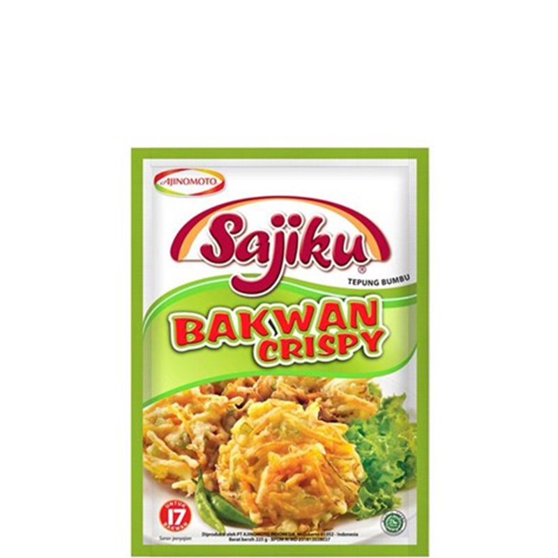 

Ajinomoto Sajiku Tepung Bakwan 2 x 225 gr