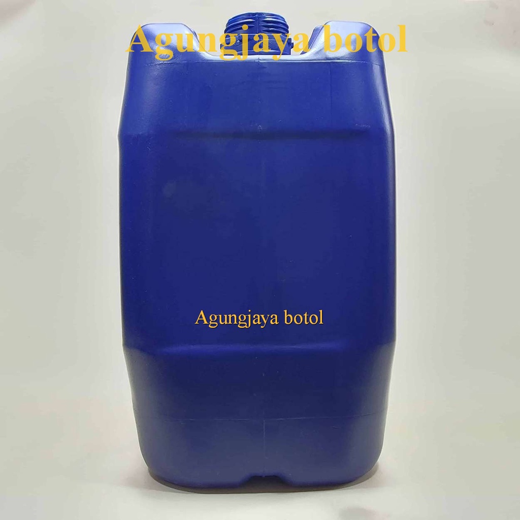 Jerigen 32 L Biru Hdpe Tutup Hitam / Jerigen Hdpe / Jerigen / Jerigen Madu / Jerigen 32 Liter