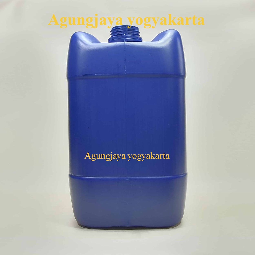 Jerigen 25 L Biru Hdpe Tutup Hitam / Jerigen Hdpe / Jerigen Madu / Jerigen  / Jerigen 25 Liter