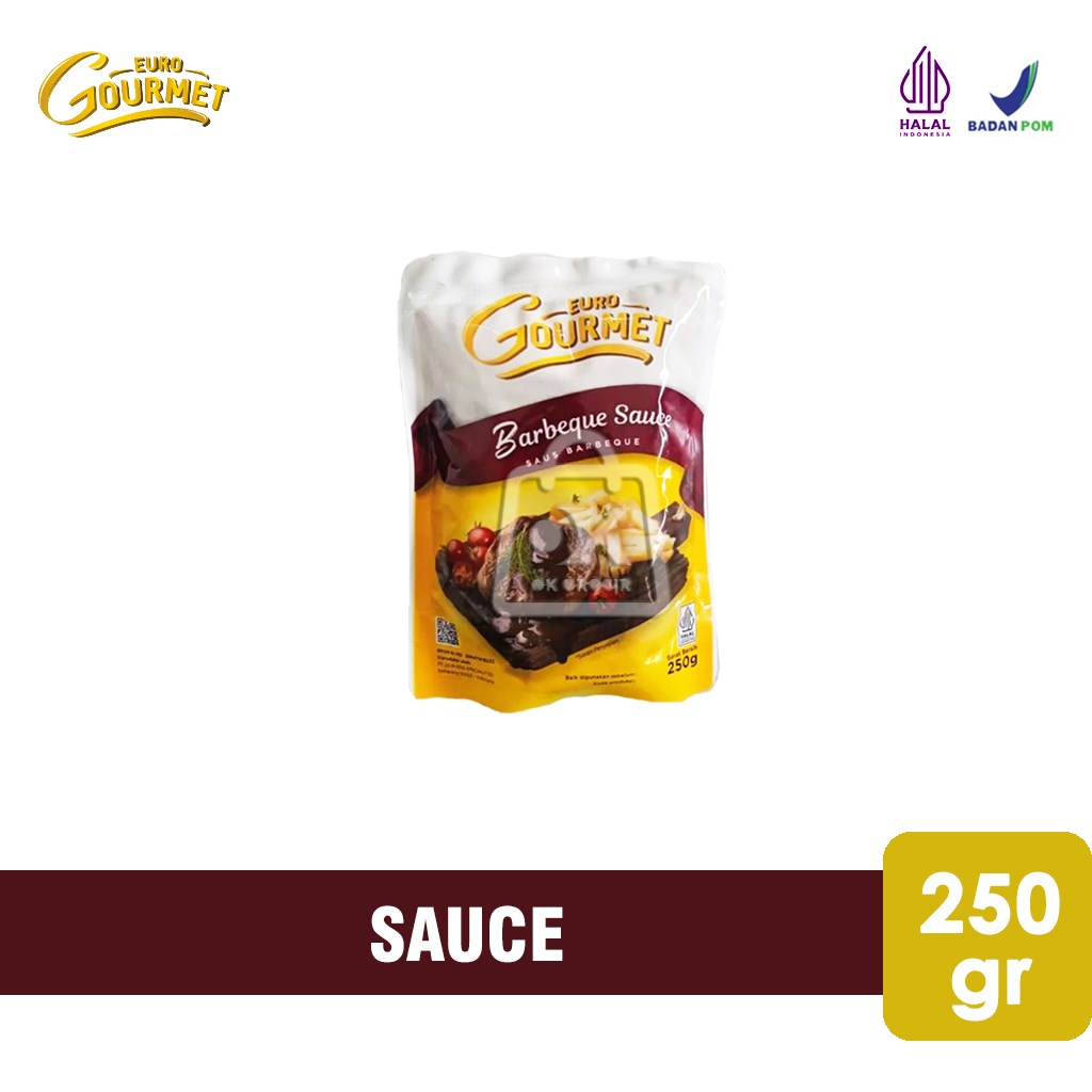 

Saus Barbeque Euro Gourmet / BBQ Sauce (250 gr)