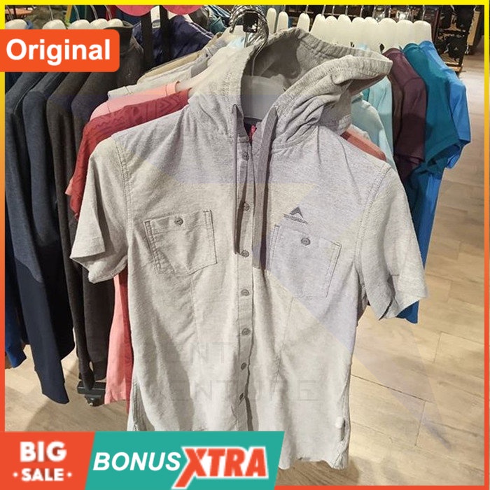 Kemeja Cewek 𝐄𝐢𝐠𝐞𝐫 Vigorous Eve 02 Hoodie Shirt Grey Abu 91000 4587 Murah