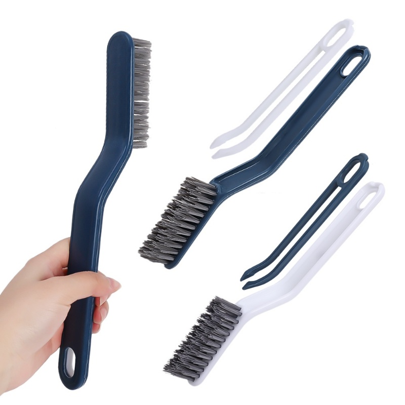 2in1 Untuk Lantai Keramik Kompor Kamar Mandi Ada Tangan Kotor Penjepit Sampah Dapur Multifungsi Deep Clean Scrub Brushes Sikat Pembersih Toilet Dengan Gagang Panjang Wastafel Penjepit Kotor