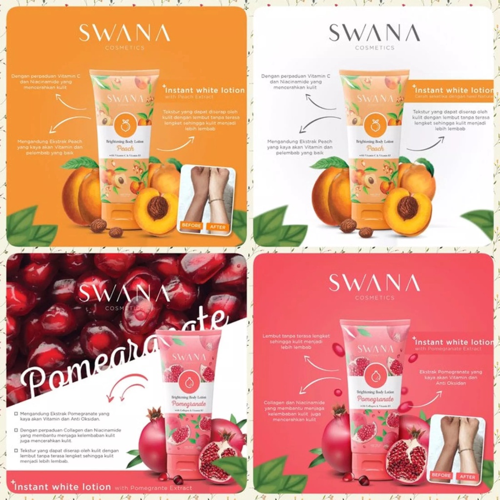 Brightening Body Lotion Swana Cosmetics