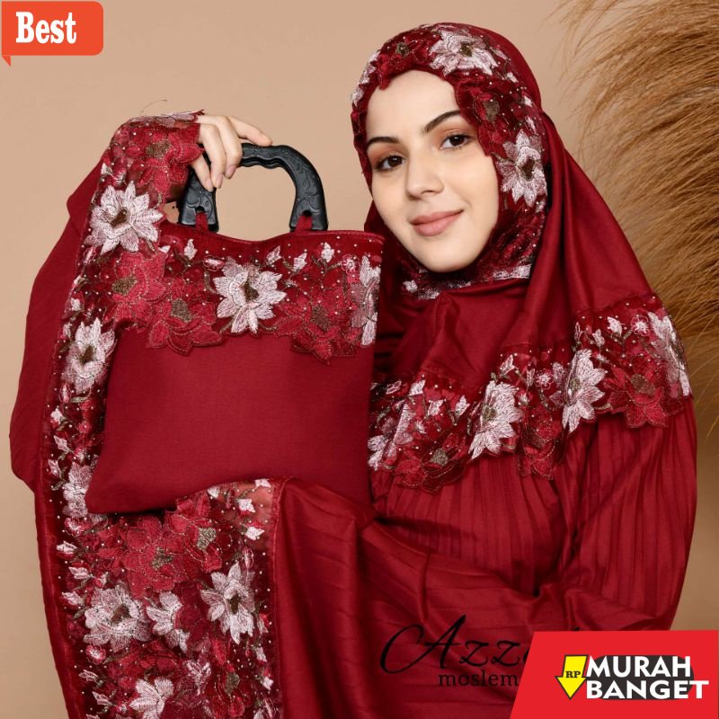 Peralatan ibadah di bulan ramadhan- Mukena Dewasa Plisket Manik Mukenah Plisket Mukena Plisket Muken