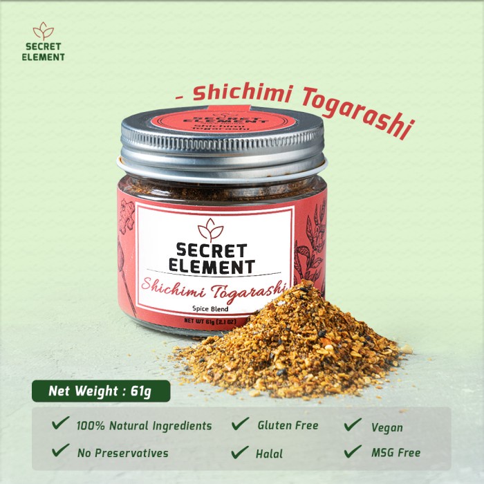 

[Ready-Stock] Shichimi Togarashi Spice Blend - Asia Series - Bumbu Jepang
