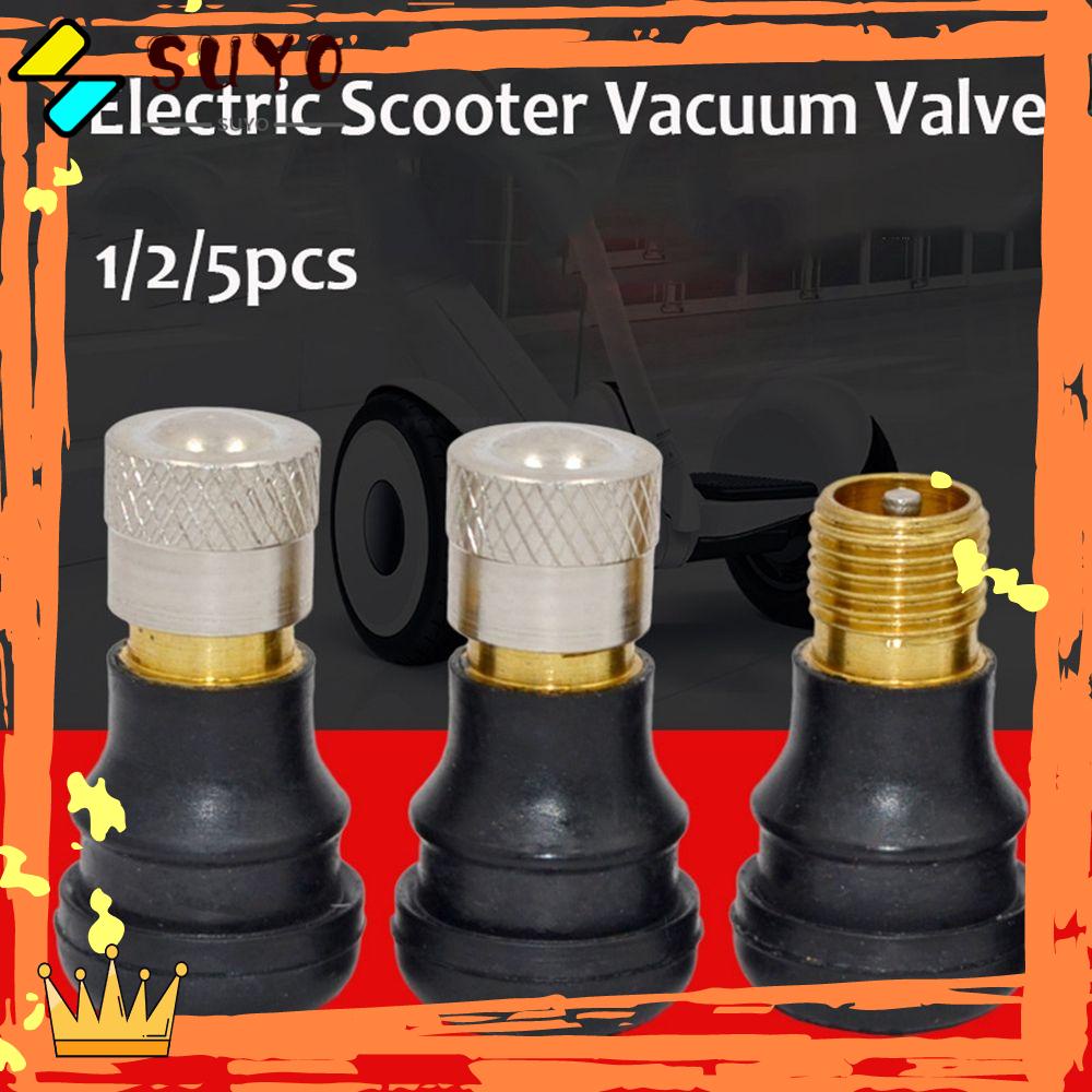 Suyo 1 /2 /5pcs Vacuum valve Electric Scooter valve Aksesoris Luar Ruangan Untuk Xiaomi M365 Skuter Elektrik