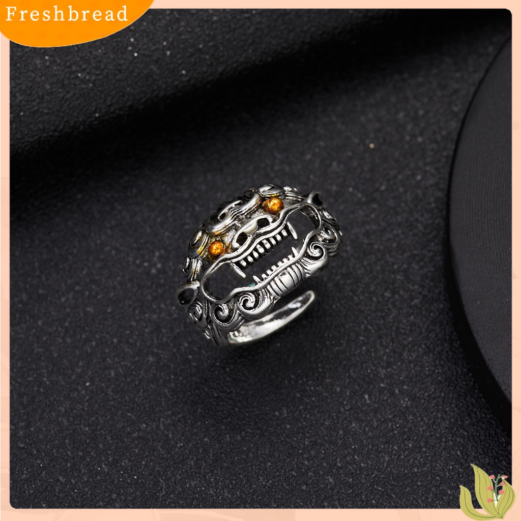 &lt; Freshbread &gt; Wanita Cincin Vintage 3D Kartun Desain Pembukaan Yang Dapat Disesuaikan Geometris Hias Hadiah Lady Kitten Brave Troops Sun Finger Ring Jewelry Untuk Kehidupan Sehari-Hari