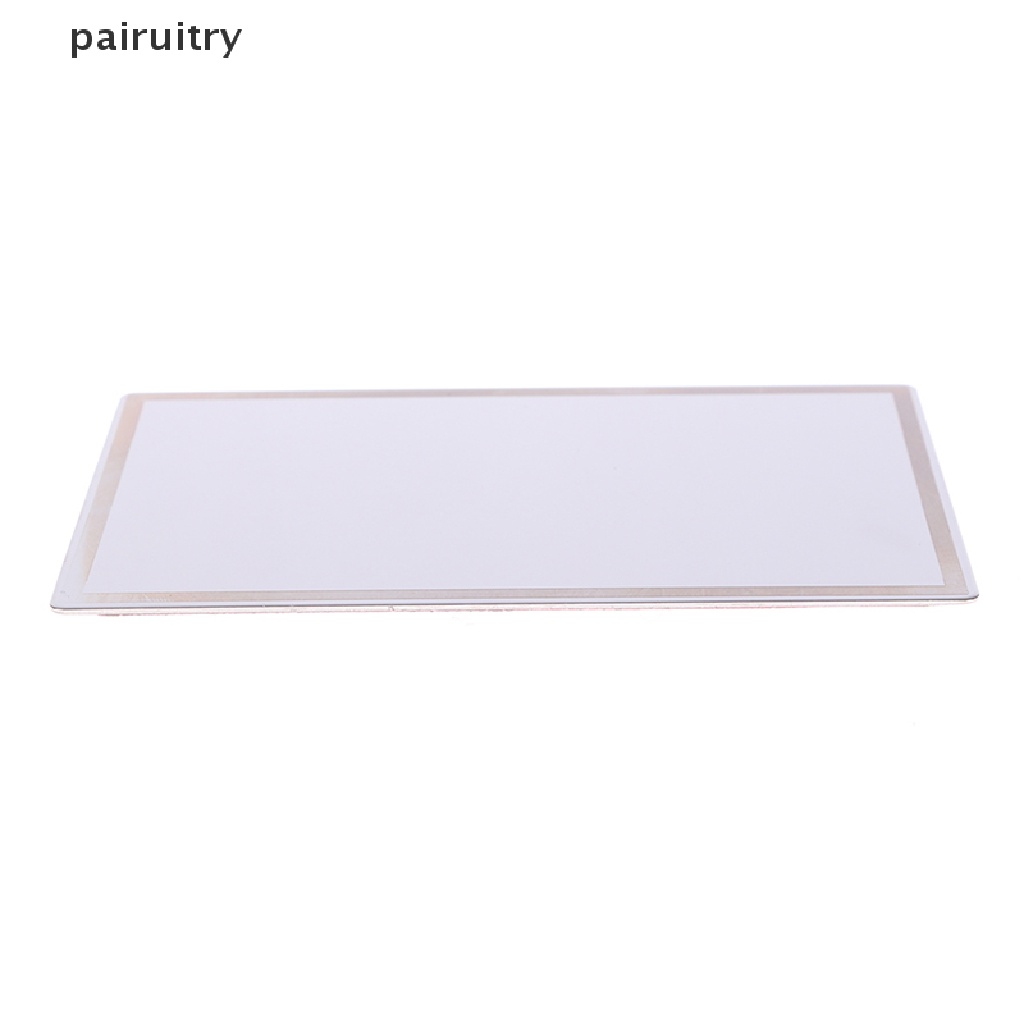 Prt Sun-Shading Visor Makeup Kaca Cermin Stainless Steel Portable Cermin Interior Mobil PRT