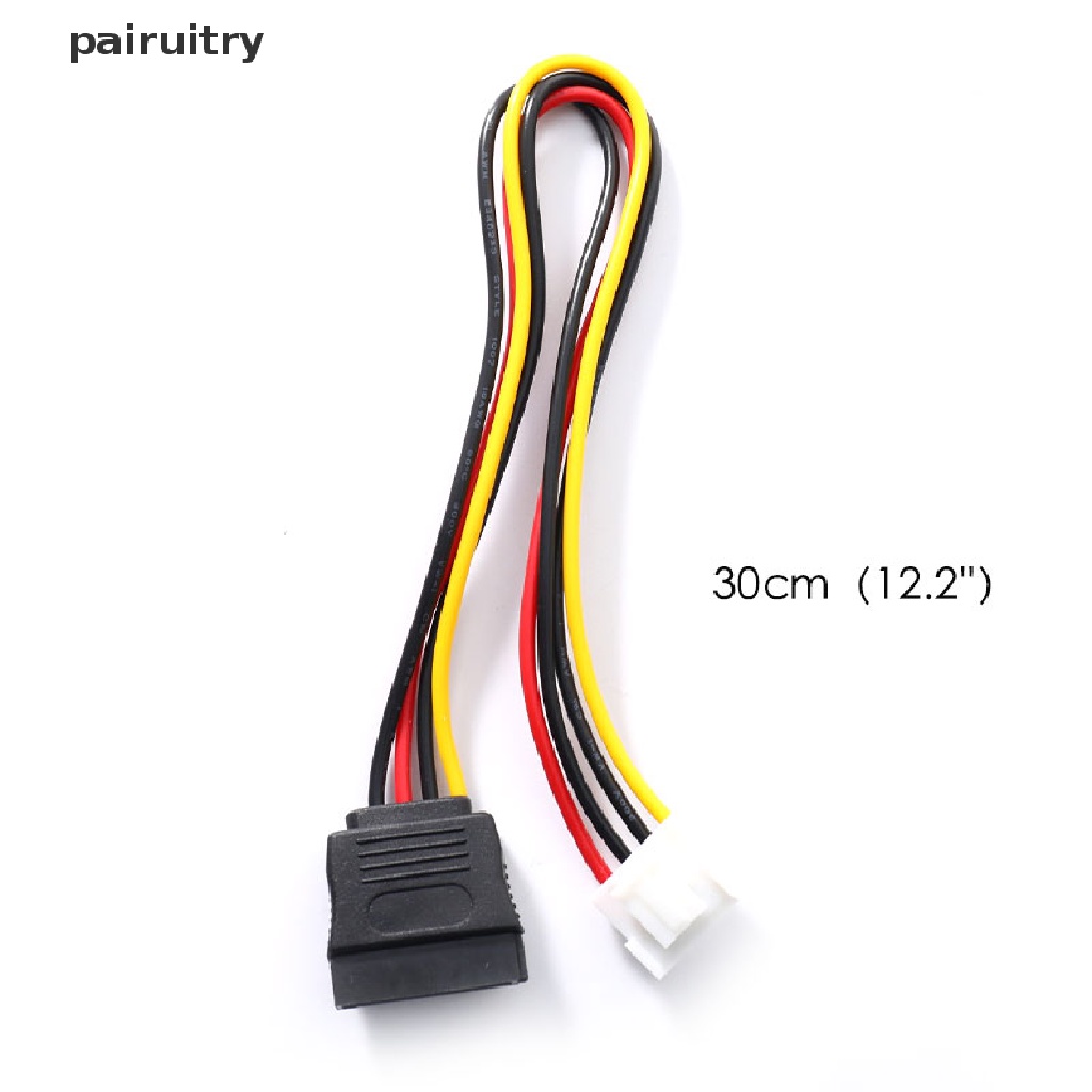 Prt SATA 15pin Female To 4pin Female FDD Adaptor Floppy Hardisk Kabel Power PRT