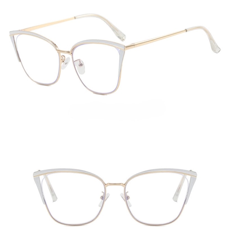 Kacamata Korea 2334 Kacamata Cat Eye, Kacamata Minus Normal , Kacamata Gaya Anti Radiasi Kaca Mata Minus Wanita Pria / BS