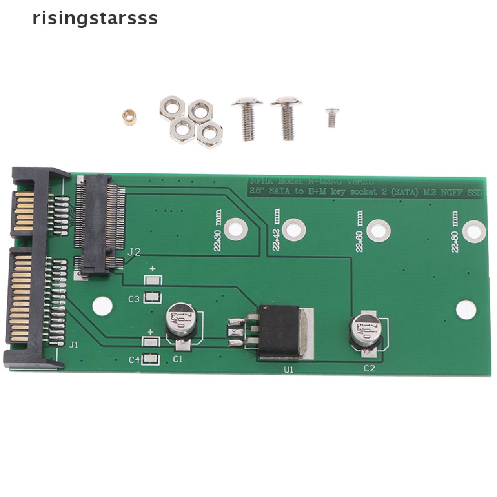 Rsid Span-new ngff (M2) ssd to 2.5 inch sata adapter m.2 ngff ssd to sata3 convert card Jelly