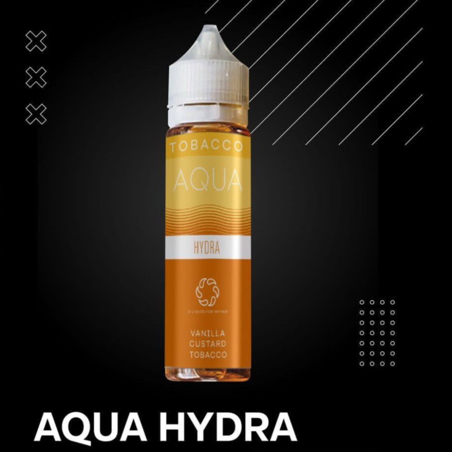 EJM Aqua Hydra Vanilla Custard Tobacco 60ML Ejm Hydra
