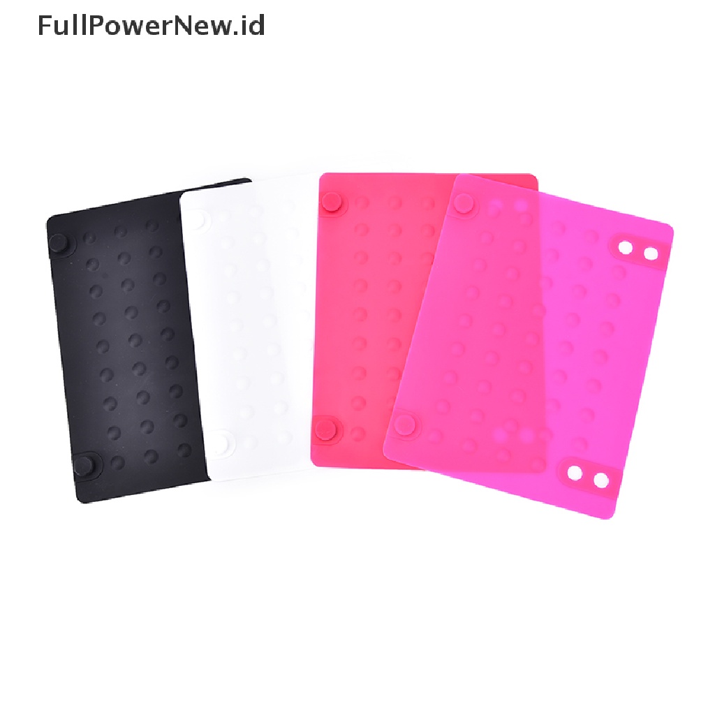 Power Flat Iron Travel Case Alas Silikon Tahan Panas Pelurus Rambut Curling Iron, ID