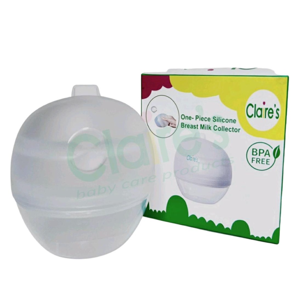CLAIRE'S SILICONE BREAST MILK COLLECTOR / PENAMPUNG ASI