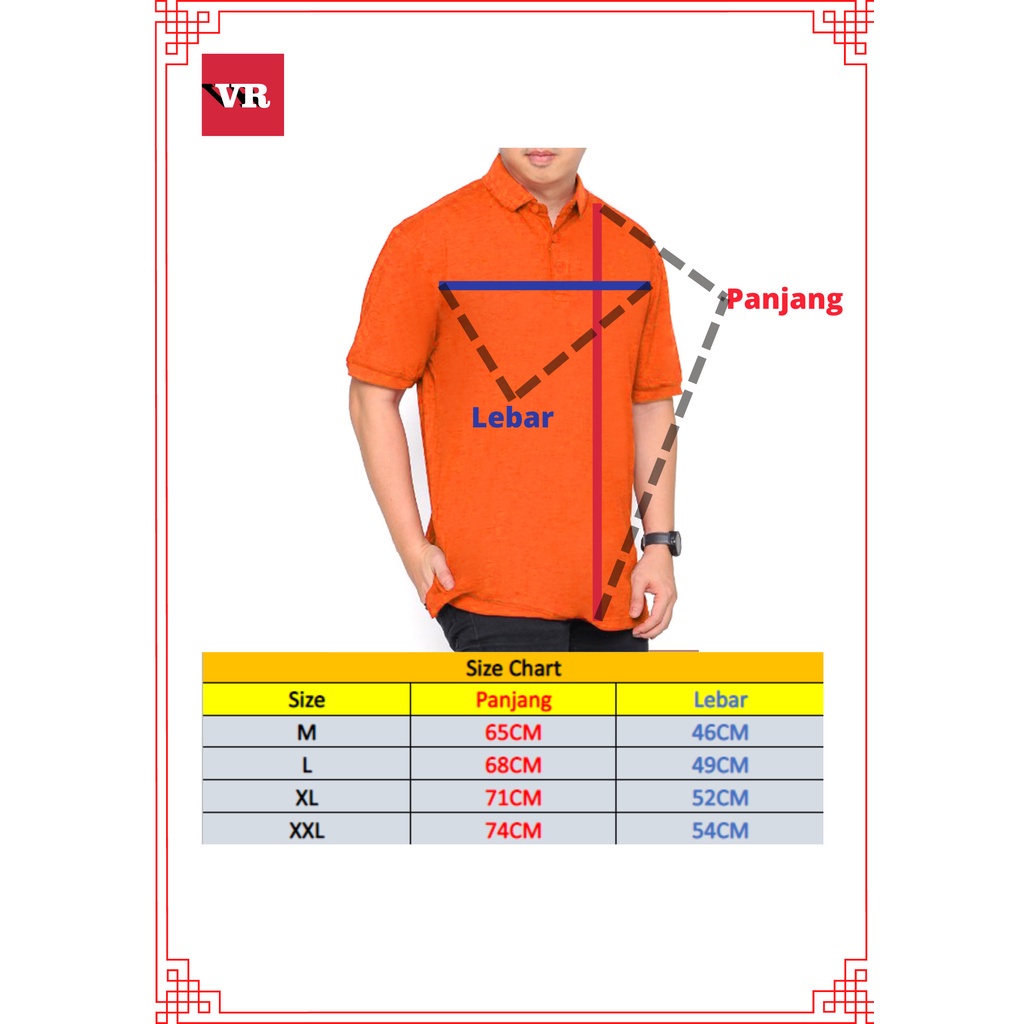 KAOS POLO SHIRT/KERAH POLO POLOS (A)