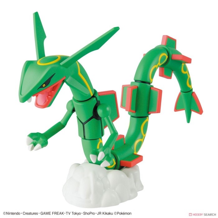 BANDAI Plamo PokePla Rayquaza 046