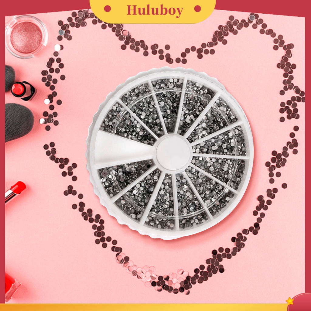 {In Stock} 2400pcs/roda Nail Art Dekorasi DIY Mudah Diterapkan Stiker Dekorasi Kuku Lucu Tanpa Bau Untuk Salon