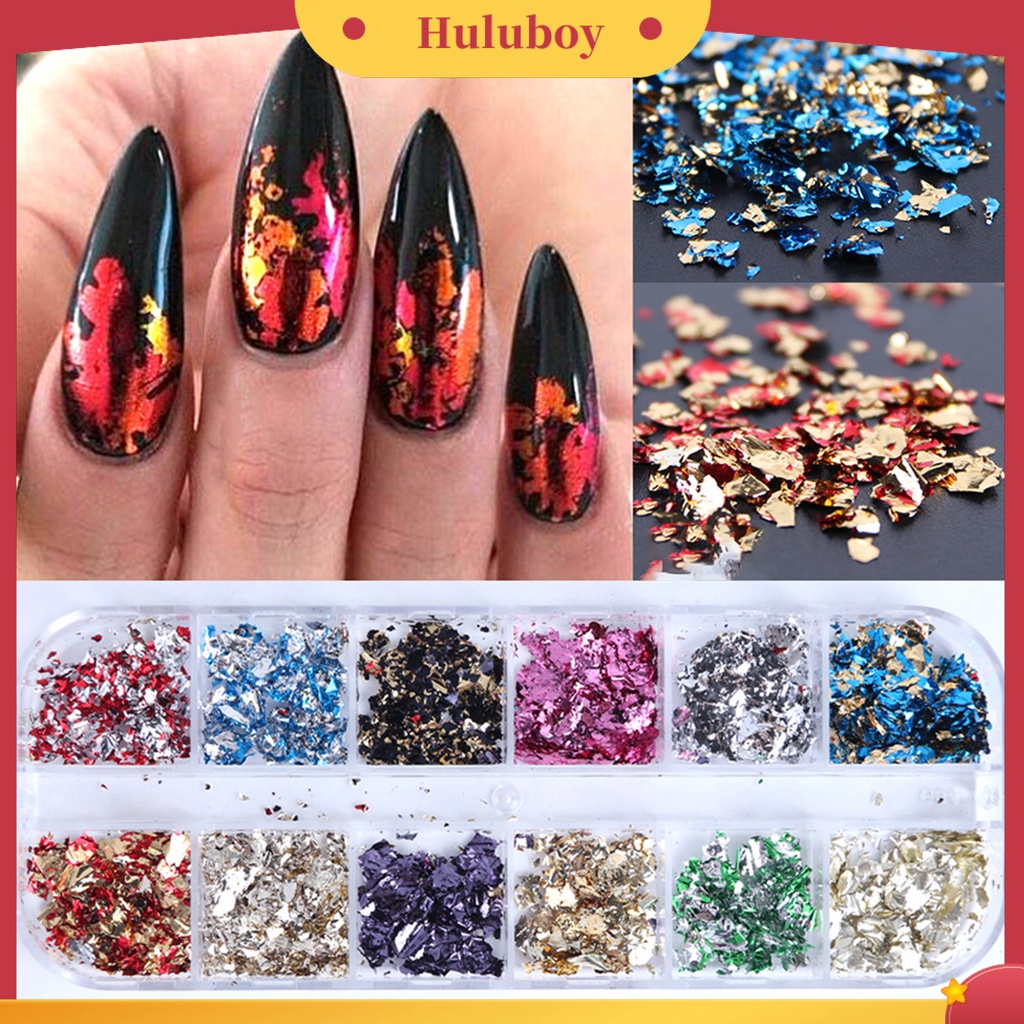 {In Stock} Nail Giltter Ringan Mirror Polish Reusable Women Giltter Sequin Untuk Pesta