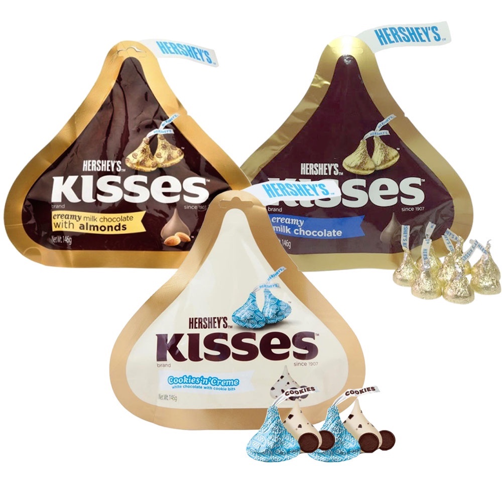 

[Ready-Stock] Hershey's Kisses 146gr