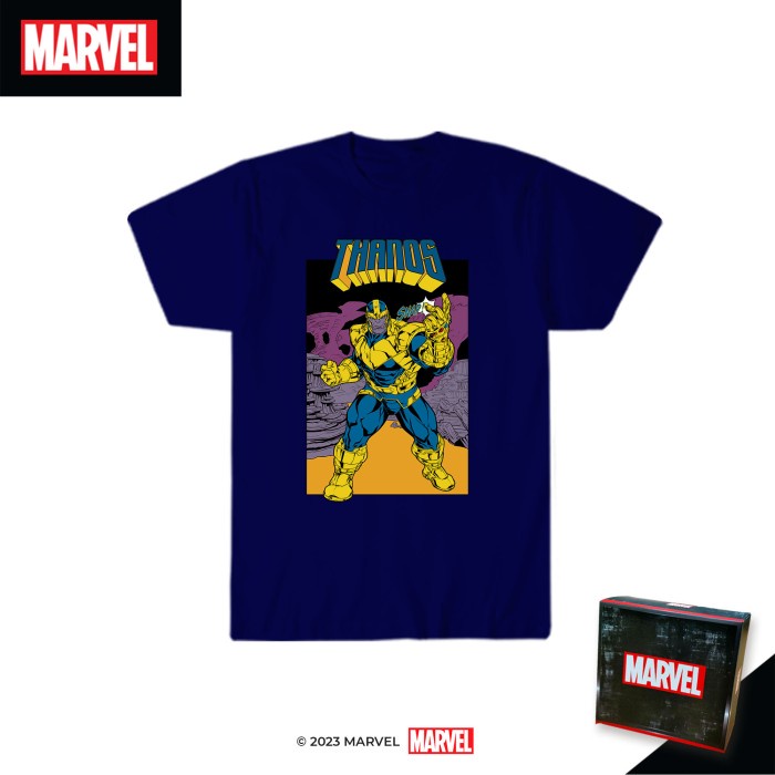 Marvel Tshirt Dewasa Marvel Thanos Snap MAV1151