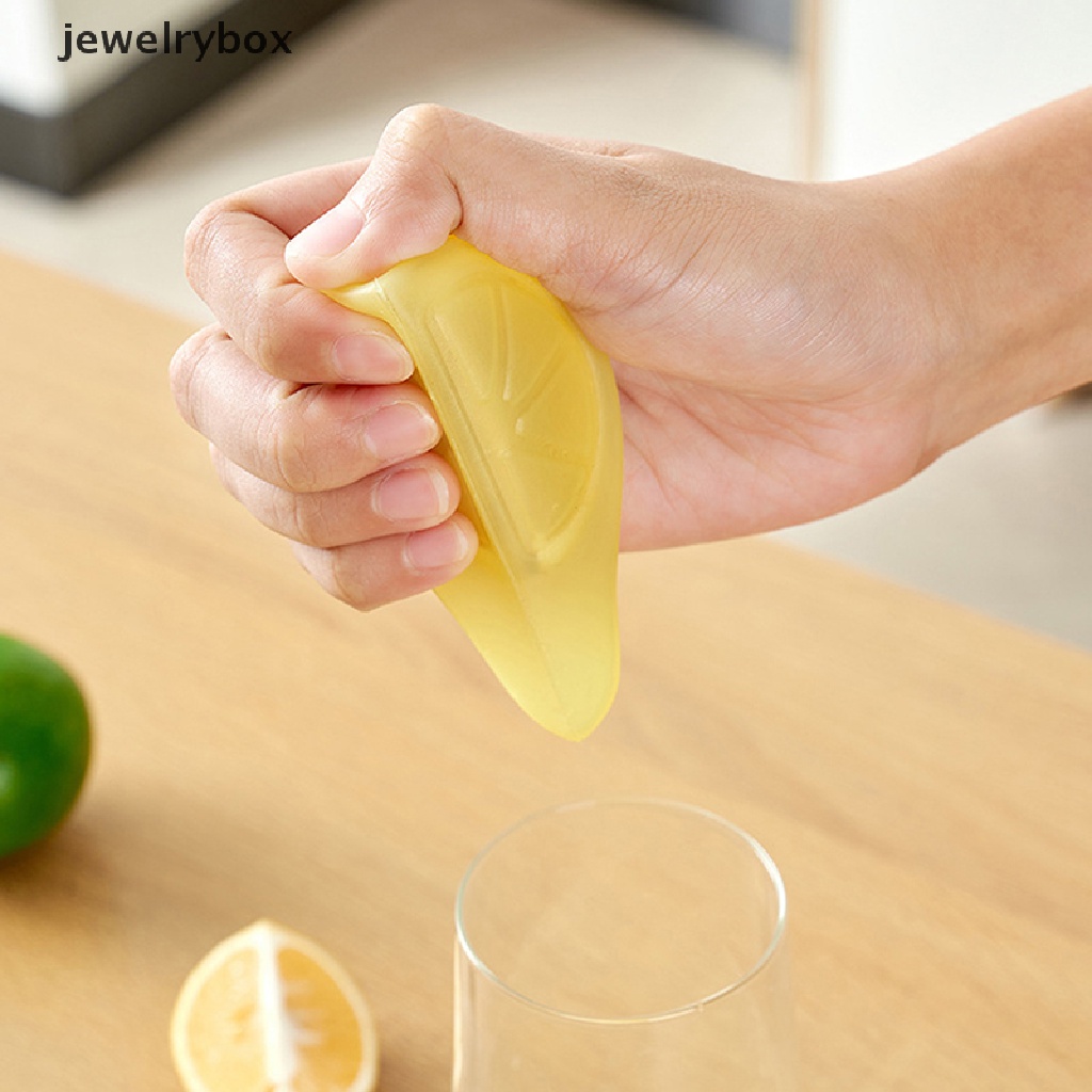 [jewelrybox] Manual Juicer Citrus Lemon Squeezer Buah Jeruk Nipis Press Silikon Alat Dapur Butik