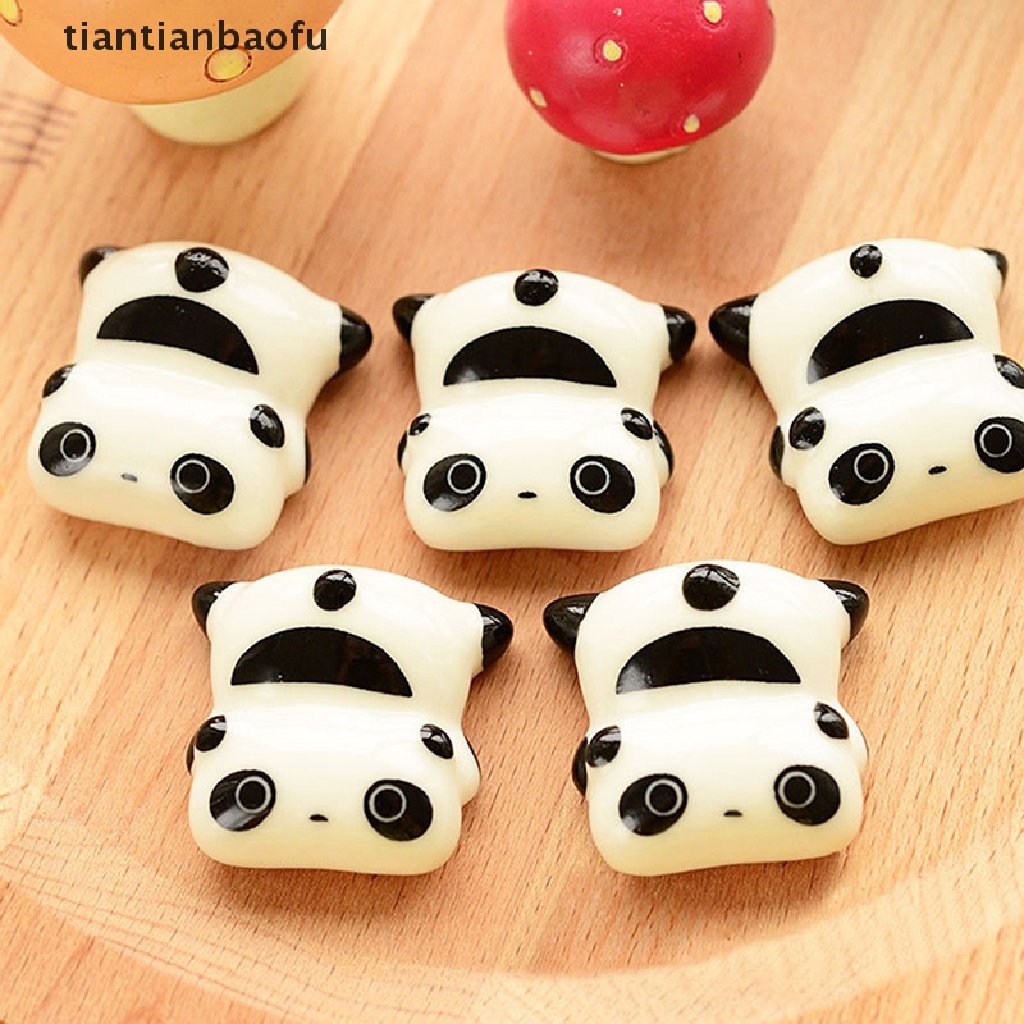 [tiantianbaofu] Chop Rest Keramik Holder Panda Chops Rest Sumpit Makan Stand Butik