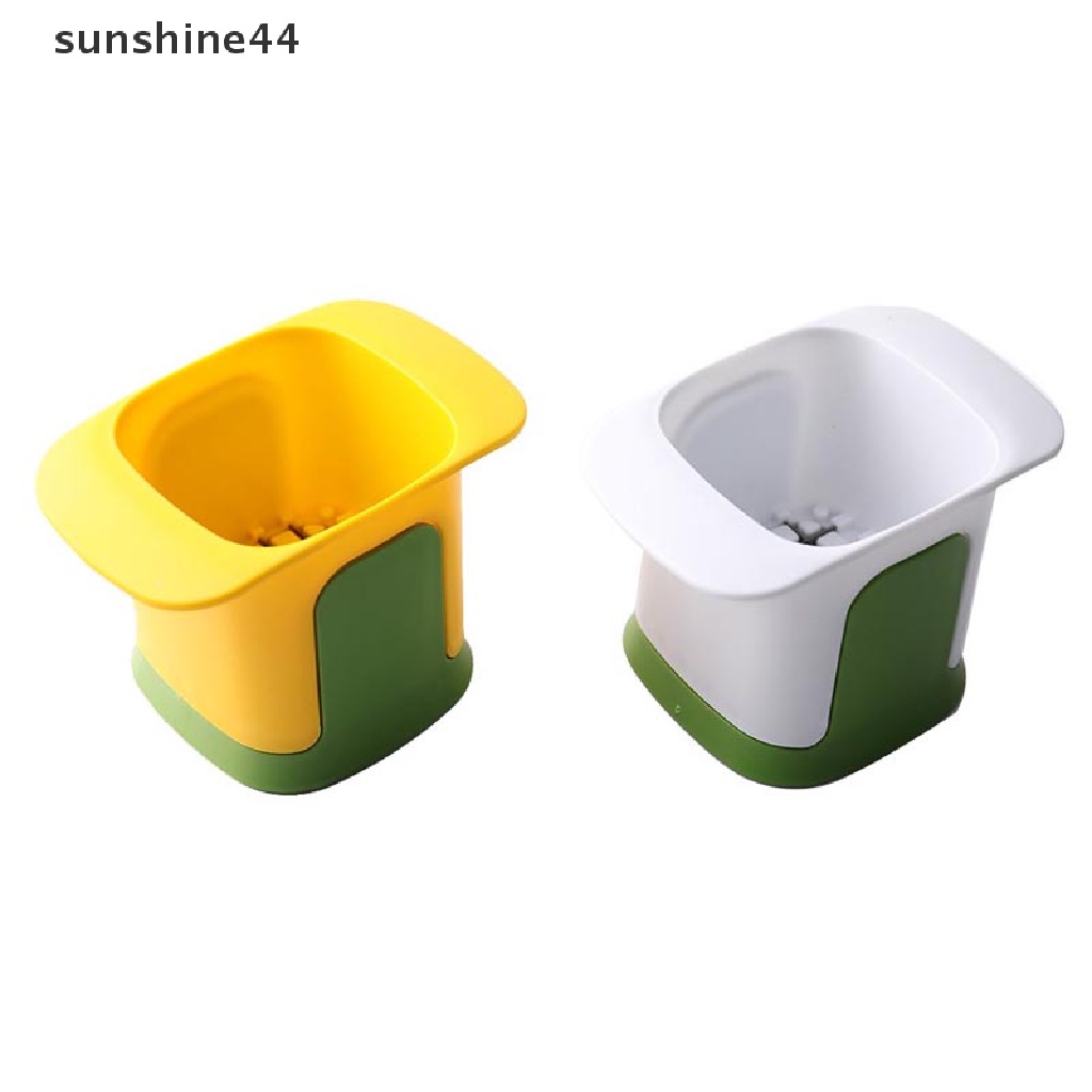 Sunshine Hand Pressure Vegetable Cutter 2in1 Pencacah Sayur Alat Penghancur Dapur ID