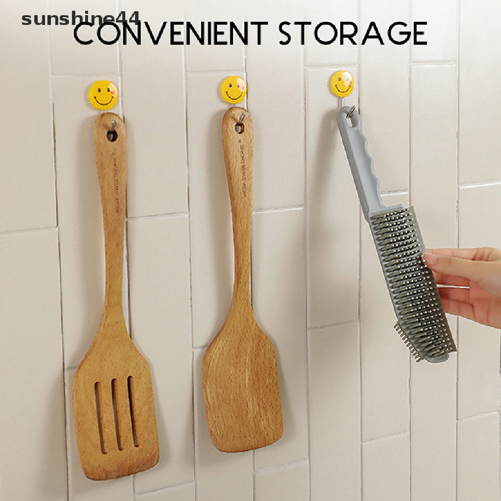 Sunshine 3in1 Silicone Gap Cleaning Alat Sikat Pembersih Dapur Dekontaminasi Brush ID