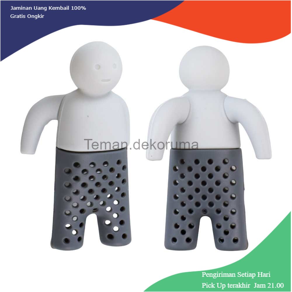 TD - DPR Saringan Teh Tea Filter Infuser Filter Strainer Chilling Man - MR03