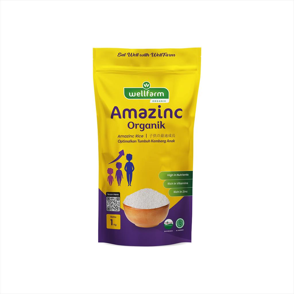 

Wellfarm - Beras Zinc Amazinc Rice 1kg ( Untuk Pertumbuhan Anak )