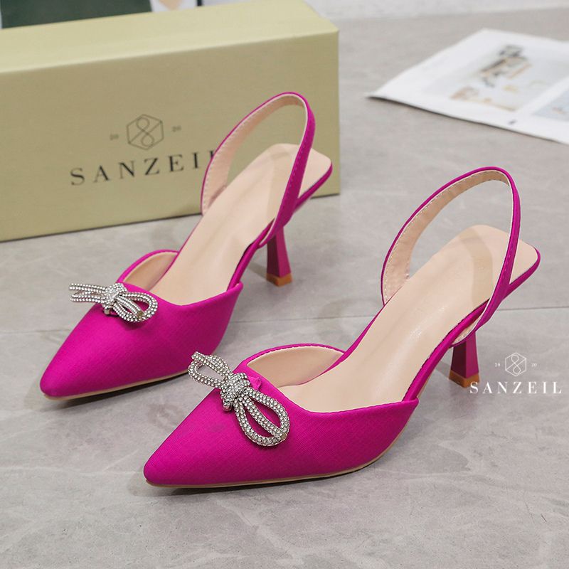 1444 Sanzeil Sandra - Heels Wanita Pesta Import