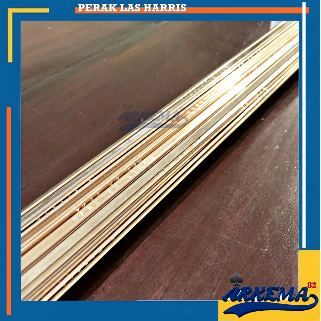 PERAK HARRIS U.S.A 100% ORIGINAL |  KAWAT LAS TEMBAGA LAS PIPA AC / KULKAS PERAK BRAZING ALLOYS