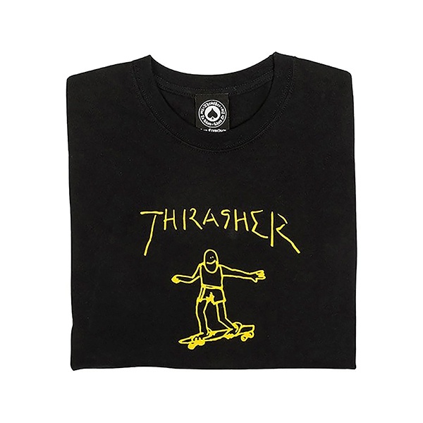 Thrasherr Gonz Black Yellow Tee