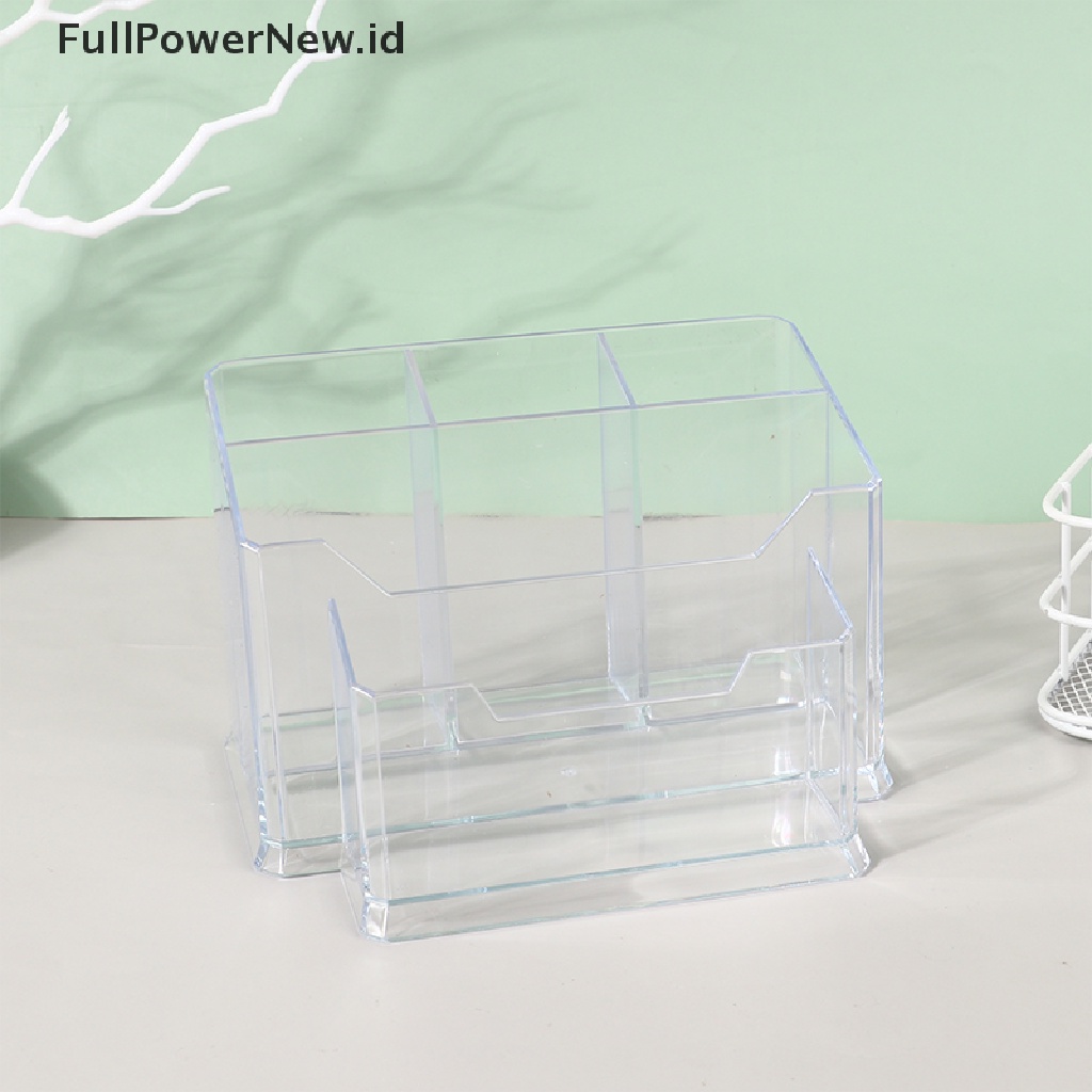 Power Makeup Storage Organizer Box Bahan Plastik Anti Debu Untuk Perhiasan Dan Kosmetik ID