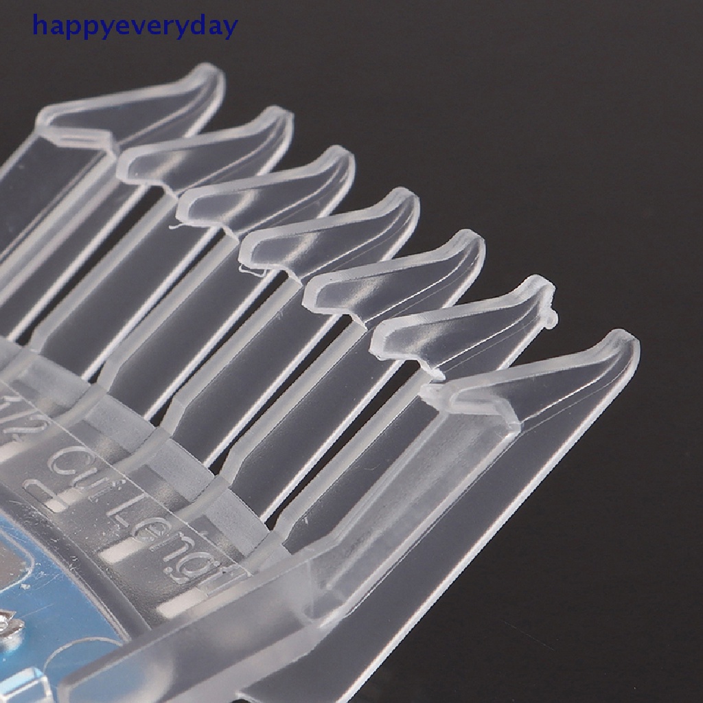 [happy] 1.5mm+4.5 mm Hair Clipper Guide Comb Set Pengaman Standar Pasang Bagian Trimmer [ID]