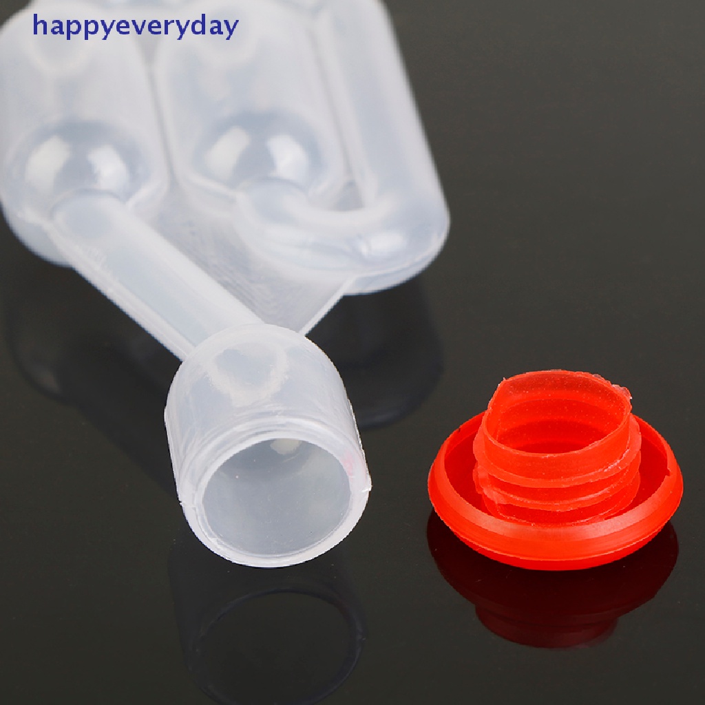 [happy] 5pcwater Seal Exhaust One way Home Brew Anggur Fermentasi Airlock Sealed Plastik [ID]