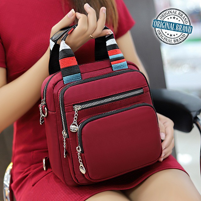 Tas Ransel Wanita Original LANCE MANDY 7101 Import - Tas Wanita 3 Fungsi - ransel wanita - backpack wanita - tas wanita - tas cewek - tas multifungsi wanita - tas selempang wanita - tas jinjing wanita - sling bag wanita - totebag wanita - tas hp wanita
