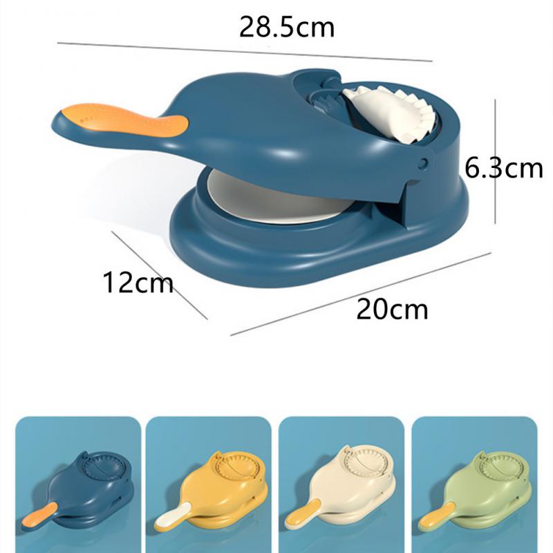 Accessories 2 In 1 Pembuat Kulit Pangsit Manual Tekan Jiaozi Cetakan Kulit Manual Pembuat Pembungkus Manual Portable Kulit Pangsit Tekan Pembungkus Pembuat Aksesoris Dapur