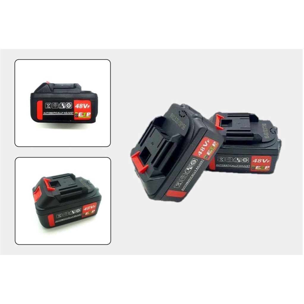 BATTERAI 48V - BATERAI MESIN GERINDA 48V - BATERAI MESIN IMPACT WRENCH 48V - BATERAI IMPACT WRENCH 48V BY YUKIDO TOOLS