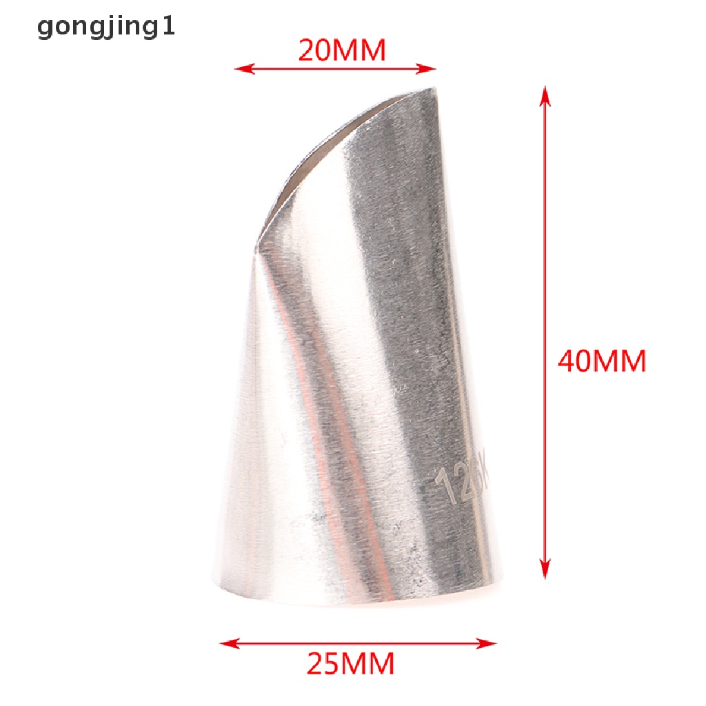 Ggg 126K Rose Petal Icing Piping Nozzle Alat Tips Kue Kering Stainless Steel ID